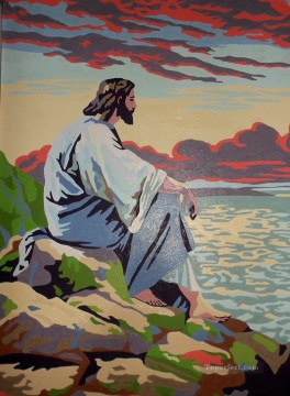 イエス Painting - イエス・ポップ・宗教的キリスト教徒